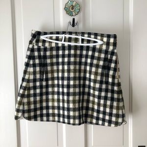 Plaid Mini Skirt